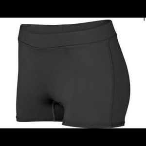 New! Solid black athletic shorts. Size small